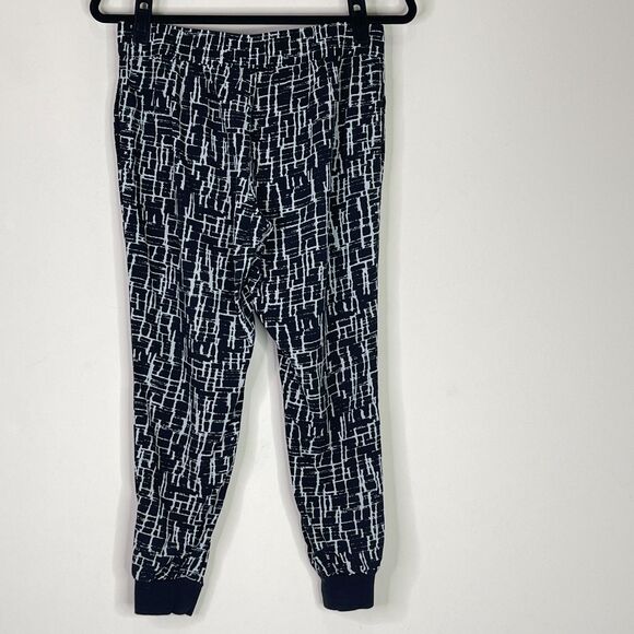 Banana Republic Casual Geo Lightweight Jogger Pant Women's Size Small Petite - Picture 2 of 8